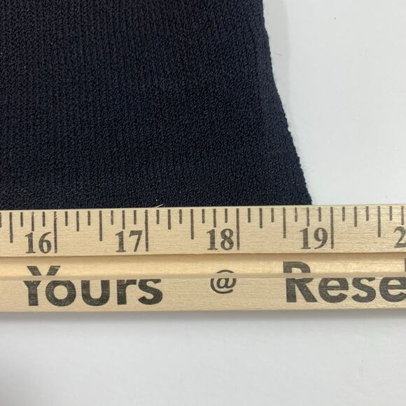 St John Basics Santana Knit Black Tank Top Sz S Sleeveless - Picture 9 of 9